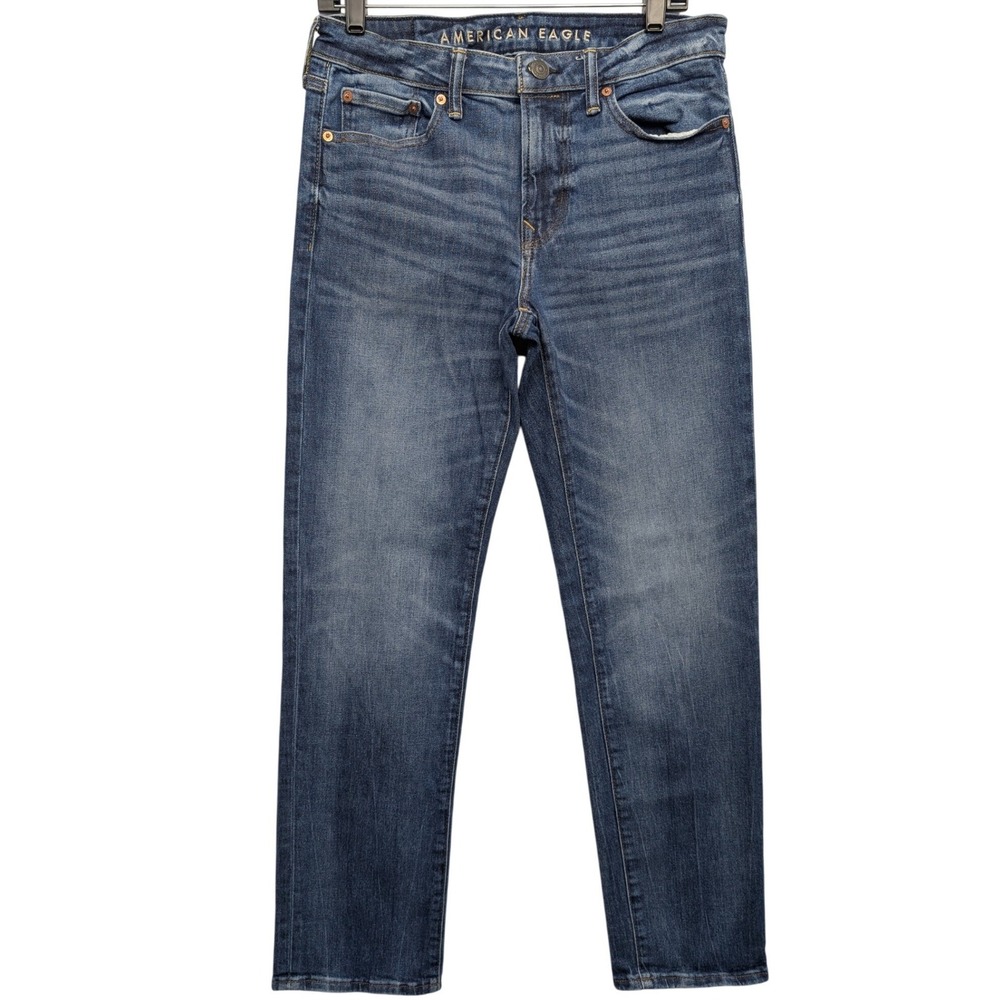 American Eagle Original‎ Straight Men 30x32 Blue Airflex+ Jeans
